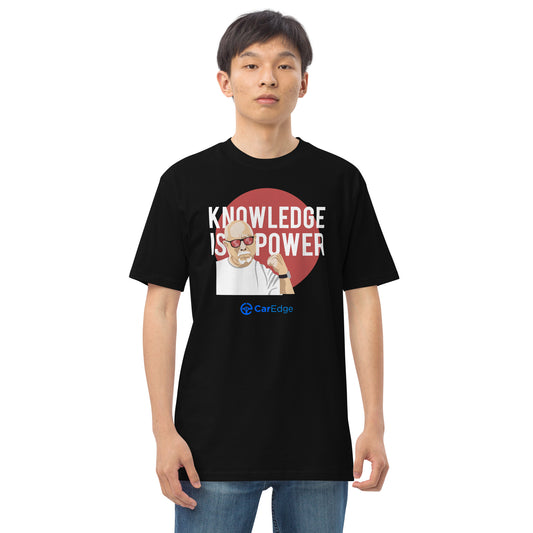CarEdge Knowledge is Power T-Shirt - Men's