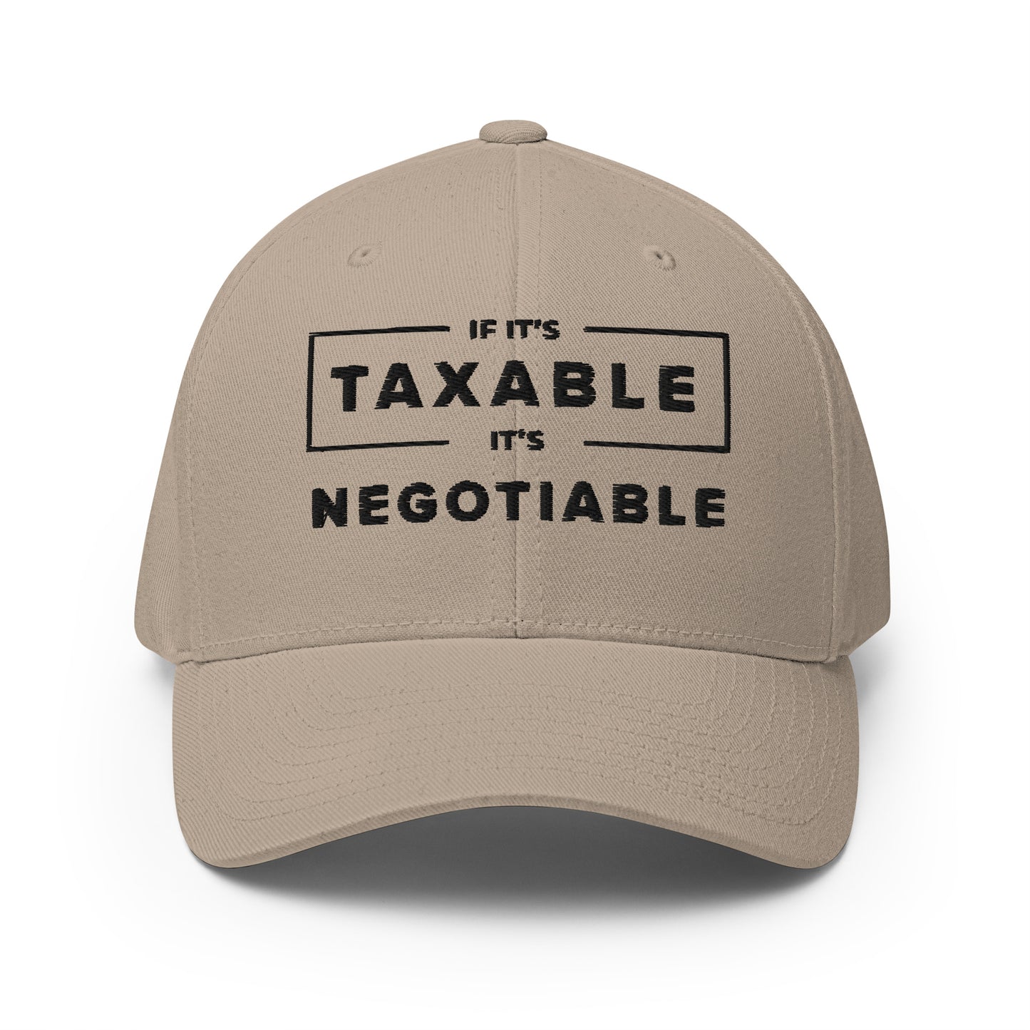 If it's taxable, it's negotiable hat - original - dark