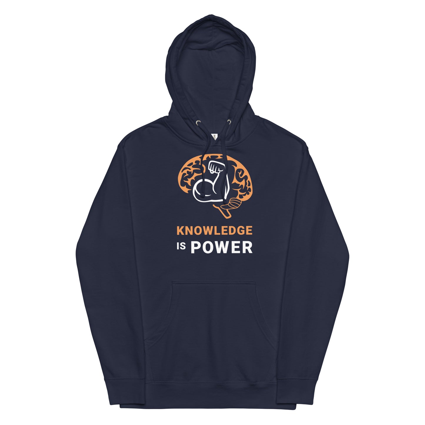 Knowledge is power - hoodie - original - light